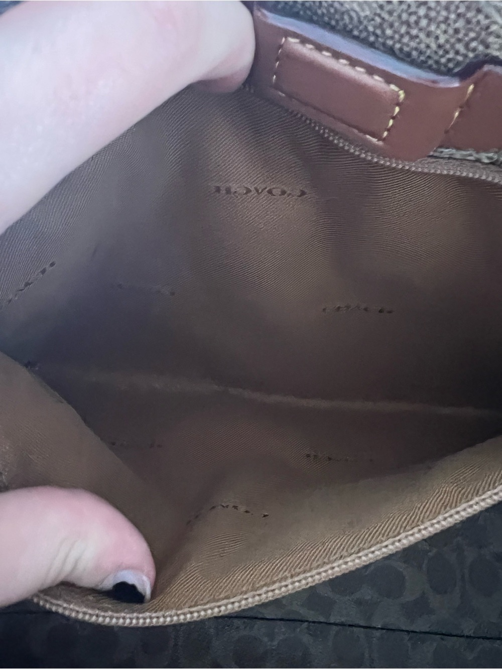 Coach Mustard Yellow Pebble Leather Tote with Charm Tag - Picture 7 of 7